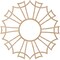 Ekena Millwork Augustus Wood Fretwork Pierced Ceiling Medallion, Alder, 28"OD x 9 7/8"ID x 1/4"T CMWP28X28X0250AUAL - alternate 5